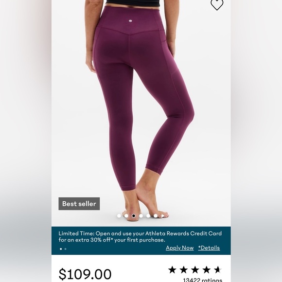 SET- Athleta Women's Salutation Set! - Picture 8 of 10